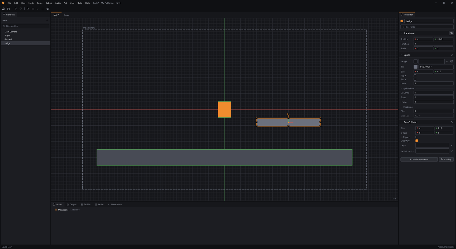 Ground to stand on (the editor)
