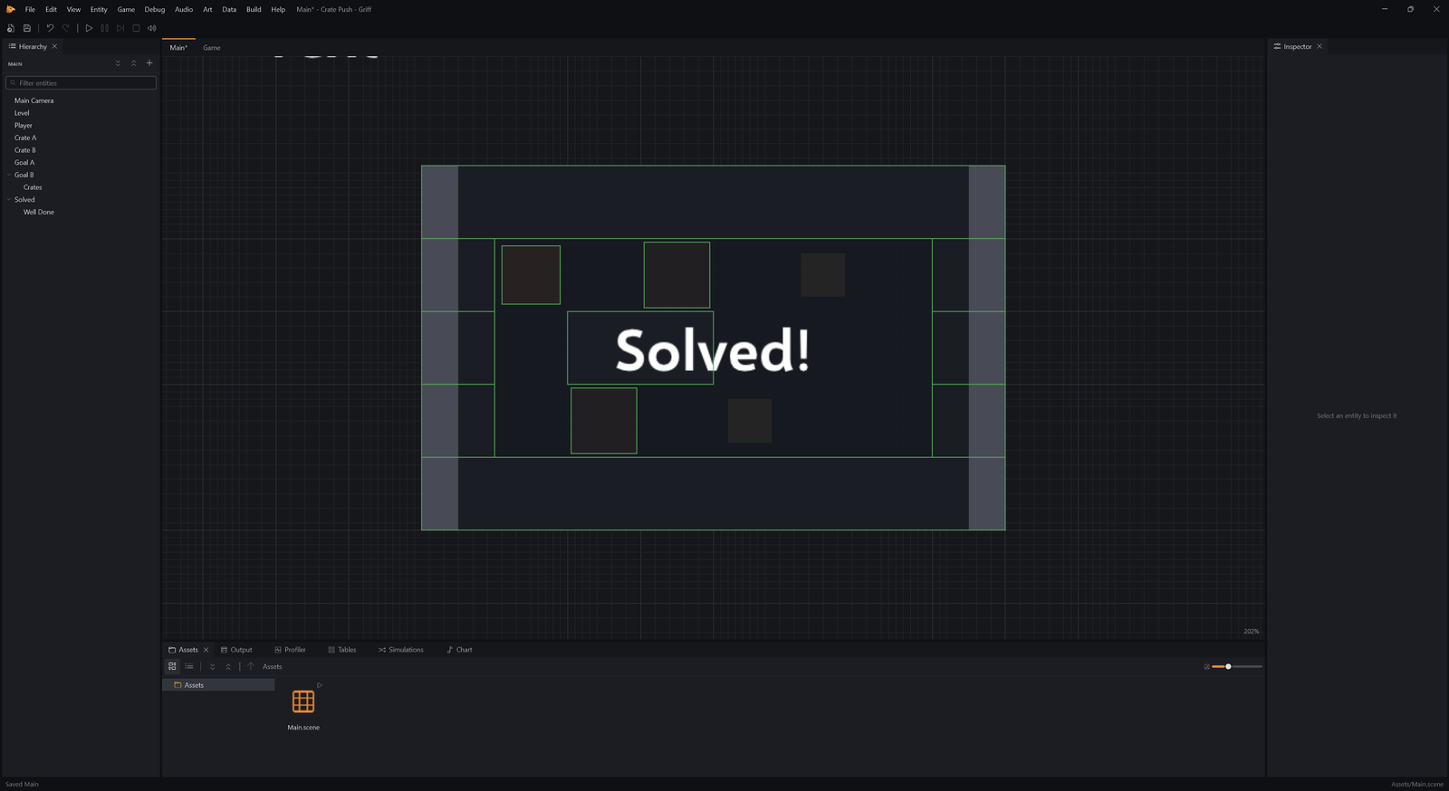 Solved (the editor)