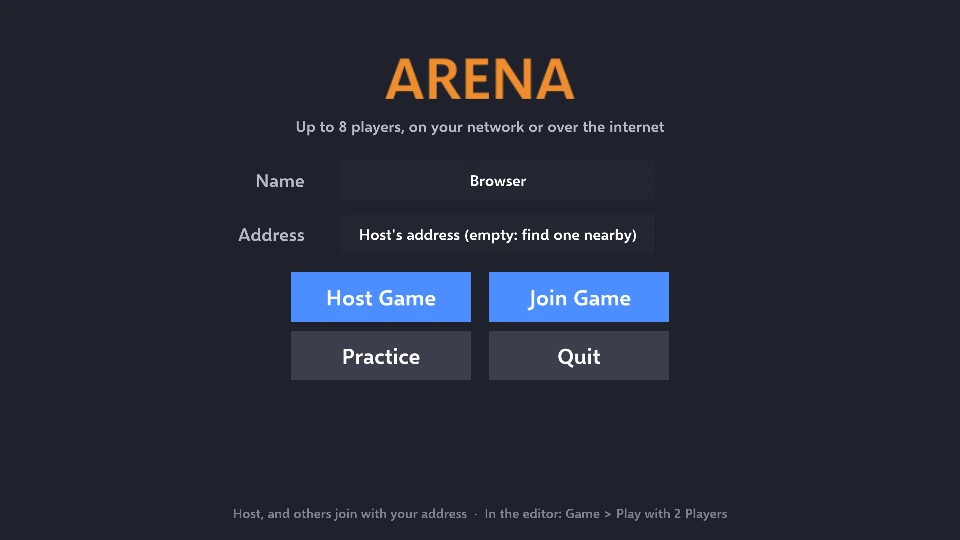 Multiplayer, running
