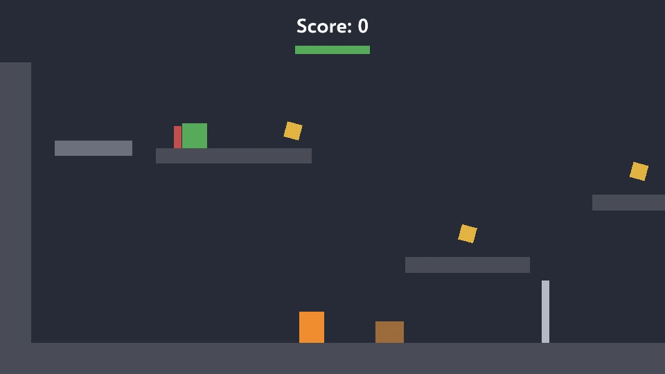 Platformer, running