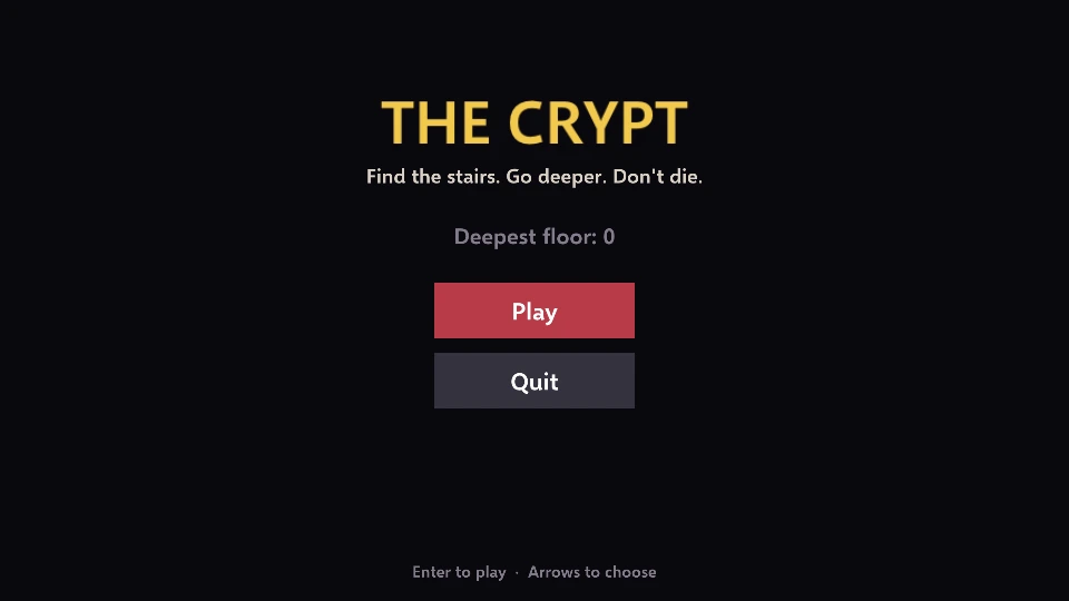 Roguelike, running