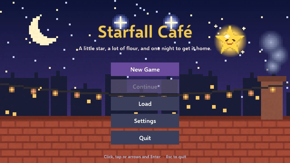 Visual Novel, running